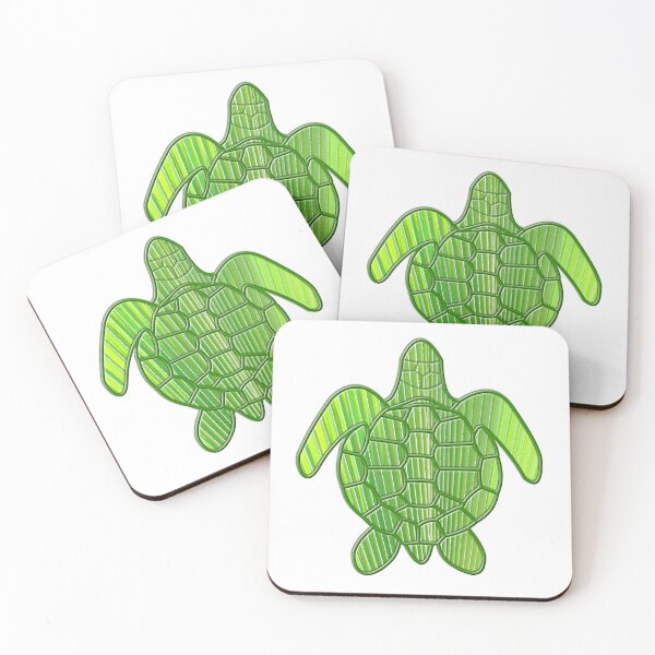 Item preview, Turtle in Palm Frond designed and sold by SouthbyKeyWest.