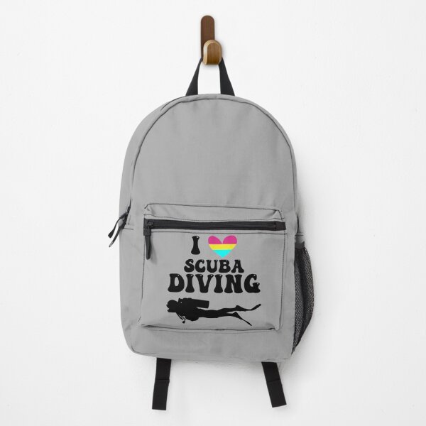 Item preview, I Heart Scuba: Pansexual Pride (Black) designed and sold by Zia Frazier.
