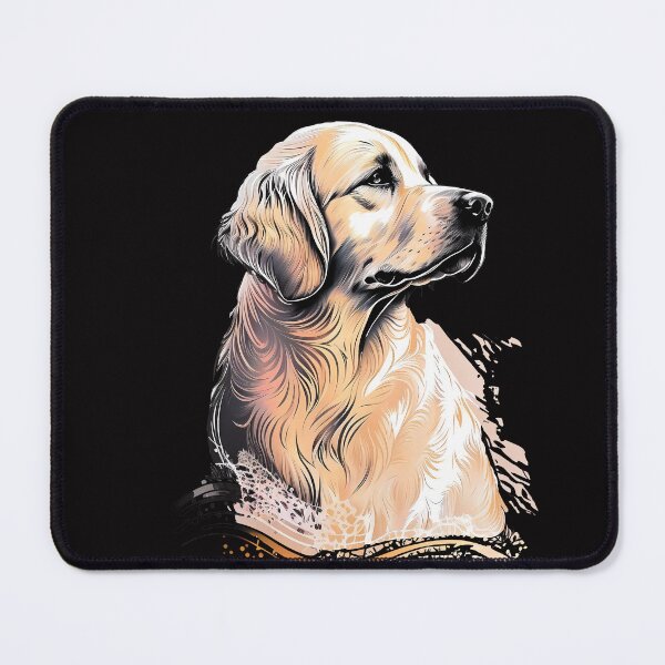 Item preview, Golden Retriever, Tolerant and Intelligence Dogs designed and sold by MVDigitalArt.