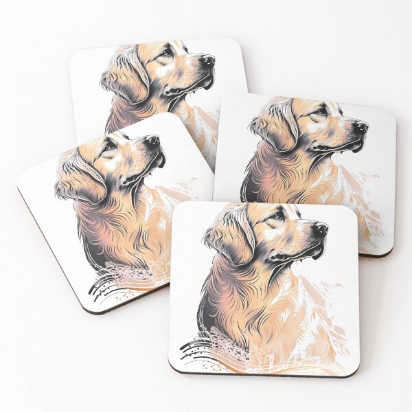Item preview, Golden Retriever, Tolerant and Intelligence Dogs designed and sold by MVDigitalArt.