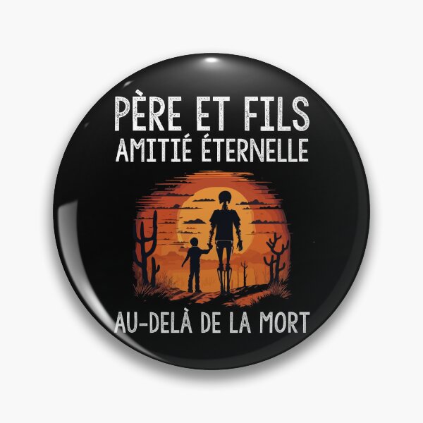 Item preview, Copie de Père et Fils amitié éternelle au-dela de la mort: fête des pères, cadeau drôle, humour designed and sold by thegiftedadult.