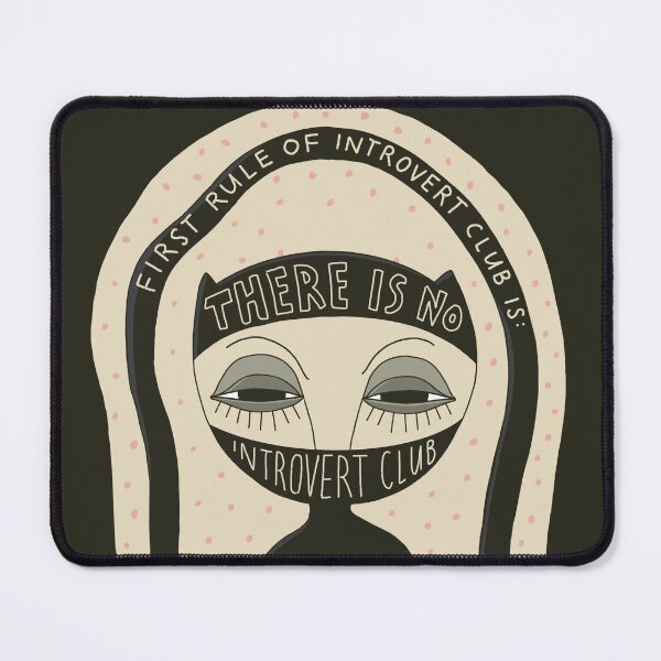 Item preview, First rule of introvert club designed and sold by Theresa Ahlman.