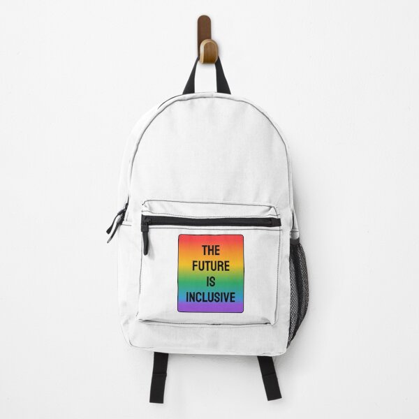 Item preview, Inclusive Pride - The Future Is Inclusive - Gay Flag Rainbow designed and sold by Inspirationmotivation.