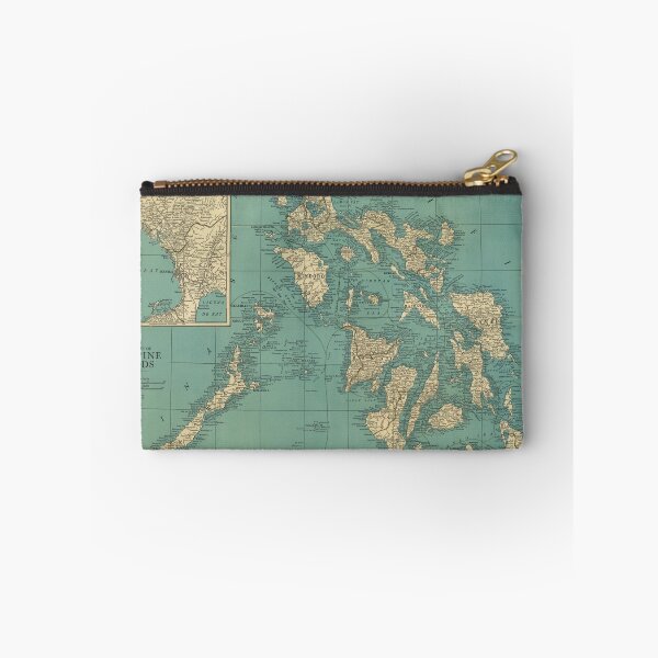 Item preview, Vintage Map of The Phillipines (1903)  designed and sold by BravuraMedia.