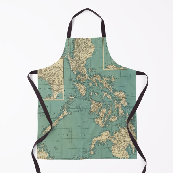 Item preview, Vintage Map of The Phillipines (1903) designed and sold by BravuraMedia.