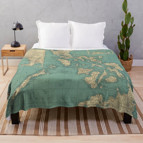 Item preview, Vintage Map of The Phillipines (1903)  designed and sold by BravuraMedia.