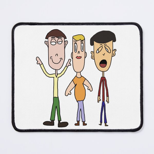 Item preview, Funny 3 Guys Friends Drawing designed and sold by SunnieCoast.