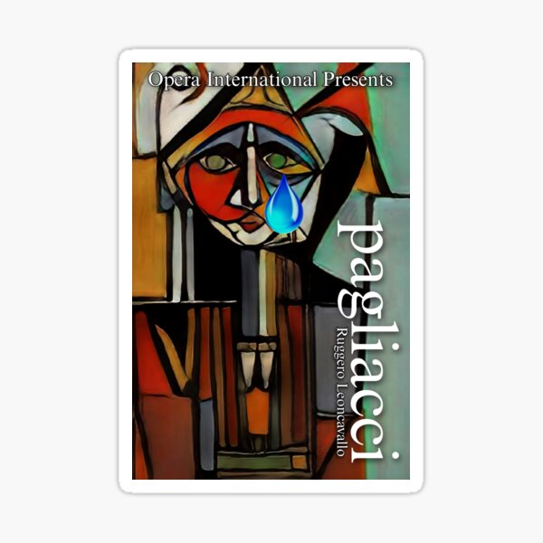 Item preview, OPERA POSTER: Pagliacci designed and sold by Bryan MELTON.