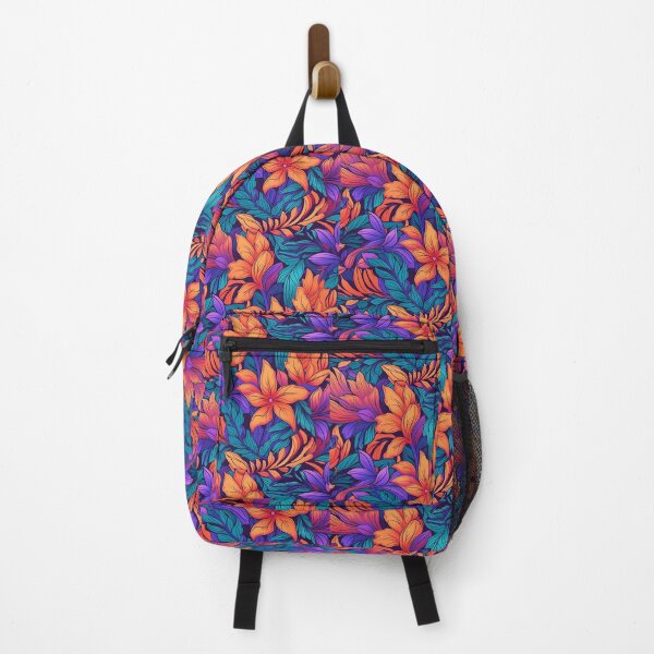 Item preview, Vibrant Neon Floral Pattern: Infuse Life and Style Into Your Surroundings designed and sold by butani4.
