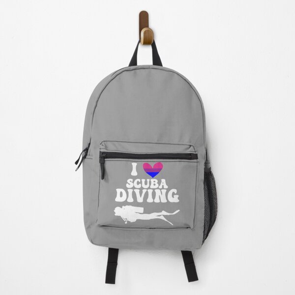 Item preview, I Heart Scuba: Bisexual Pride (White) designed and sold by Zia Frazier.