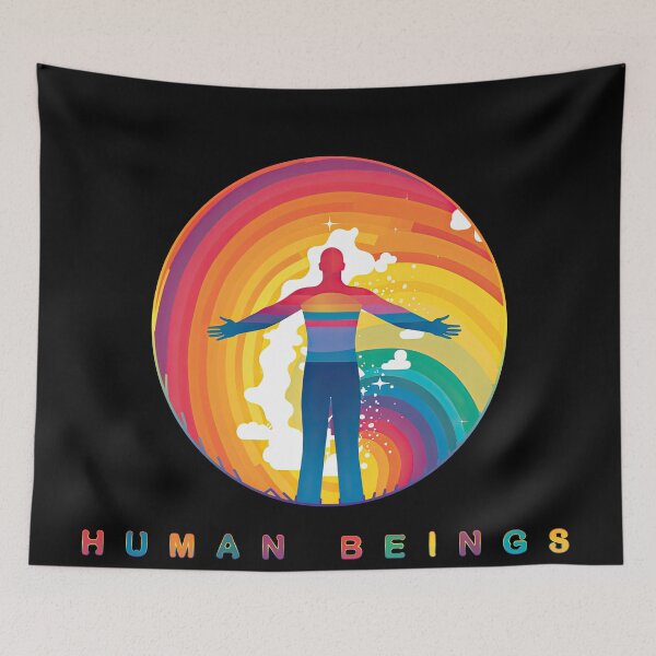 Artikelvorschau, Human Beings Pride Month Welcome  entworfen und verkauft von danielliamgill.