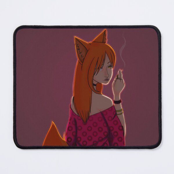 Item preview, Smoking fox designed and sold by Euphoric-Nest.