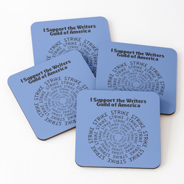 Item preview, I Support the Writers Guild of America - STRIKE designed and sold by fuzzynautilus.