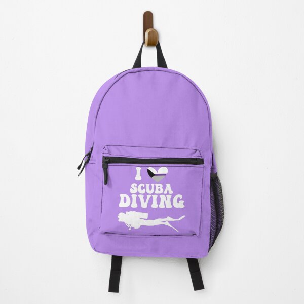 Item preview, I Heart Scuba: Demisexual Pride (White) designed and sold by Zia Frazier.