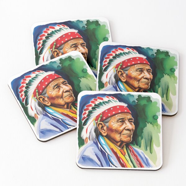 Item preview, Native American Chief designed and sold by Reunimage.