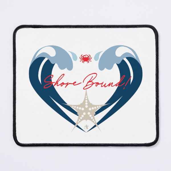 Item preview, Shore Bound, with Heart Wave designed and sold by ArtDoor54.