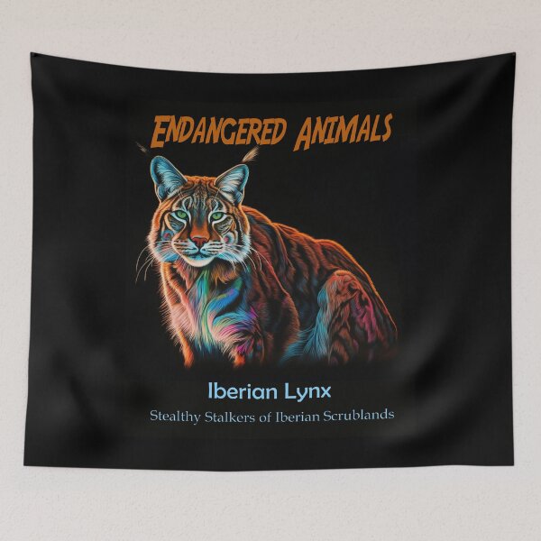 Item preview, Iberian Lynx: Stealthy Stalkers of Iberian Scrublands designed and sold by JLCableStudio.