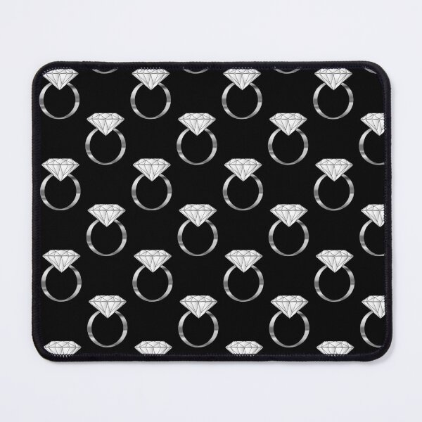 Item preview, Diamond Wedding Ring Black designed and sold by Julie Erin Designs.