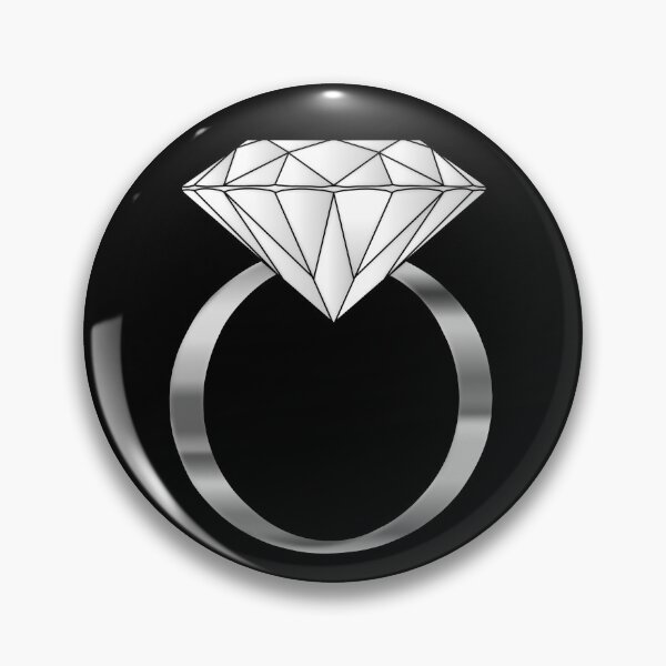 Item preview, Diamond Wedding Ring Black designed and sold by Julie Erin Designs.