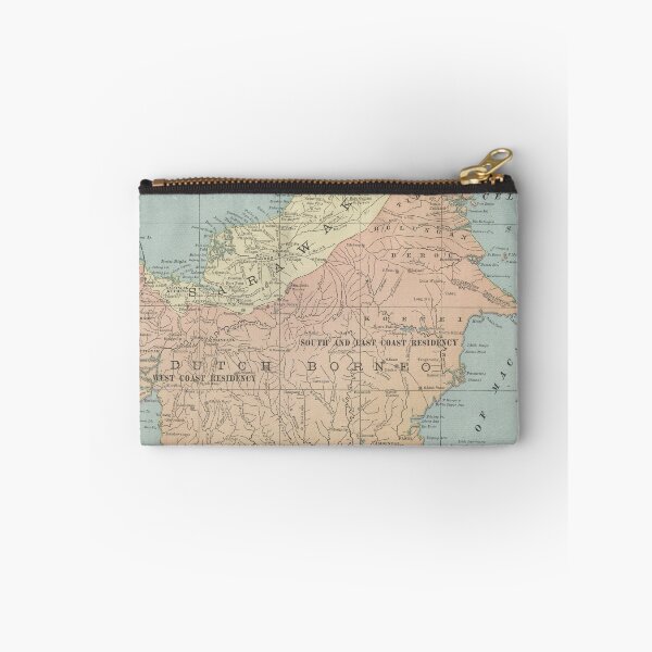 Item preview, Vintage Map of Borneo Island (1901) designed and sold by BravuraMedia.