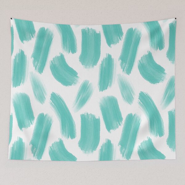 Item preview, Turquoise Paint Strokes designed and sold by NickHydo.