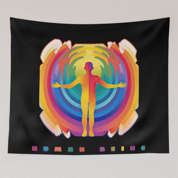 Artikelvorschau, Human Being Pride Month Wave entworfen und verkauft von danielliamgill.