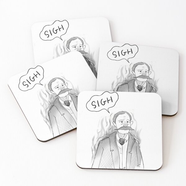 Item preview, The Somewhat Weary Spirit of Sir Arthur Conan Doyle designed and sold by jabbageart.