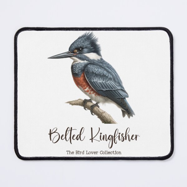 Item preview, Belted Kingfisher - The Bird Lover Collection designed and sold by GoodOldVintage.