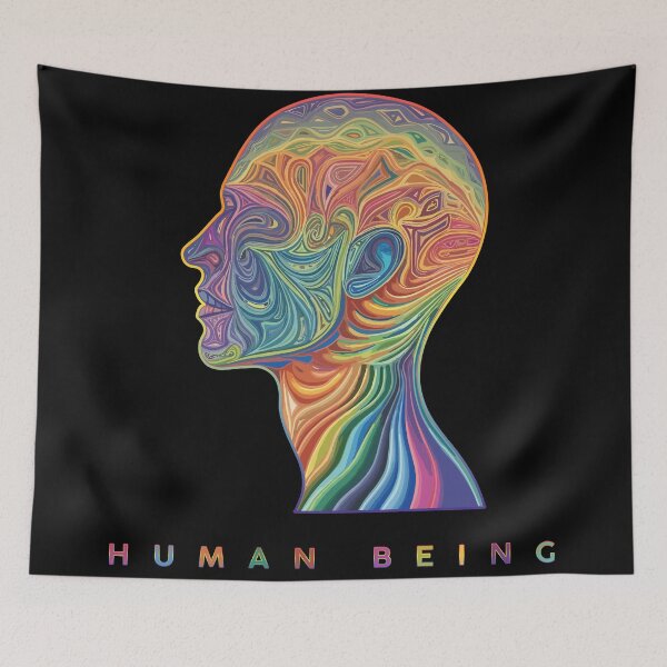 Artikelvorschau, Human Being Pride Month Profile entworfen und verkauft von danielliamgill.