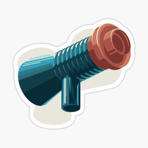 Classic Blaster Sticker