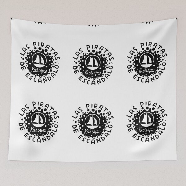 Item preview, Las Piratas de Escandalo, for girls sailing trip. designed and sold by badlydrawnbabe.