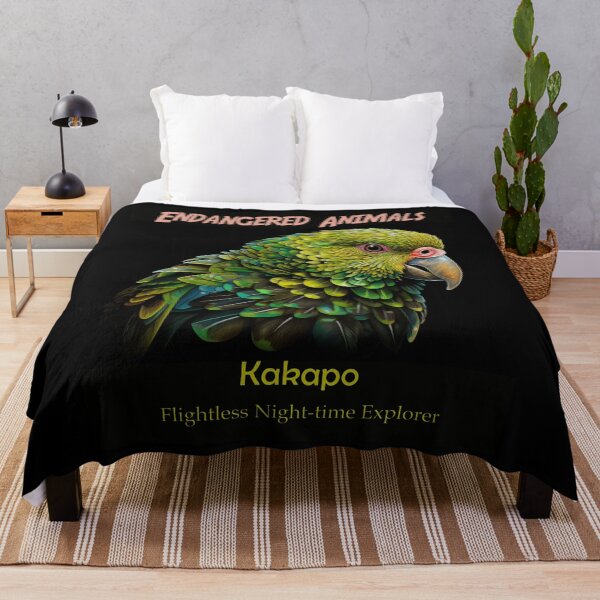 Item preview, Kakapo: Flightless Night-time Explorer designed and sold by JLCableStudio.