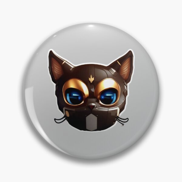 Item preview, Cute Cat Robot 9 - Cool cat theme designed and sold by SheepAttack.