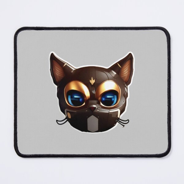 Item preview, Cute Cat Robot 9 - Cool cat theme designed and sold by SheepAttack.
