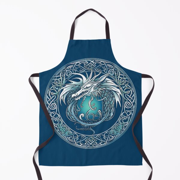 Item preview, blue viking dragon, viking motif, blue dragon, for dad, dad, for the husband, happy dads day designed and sold by PRYMULLART.