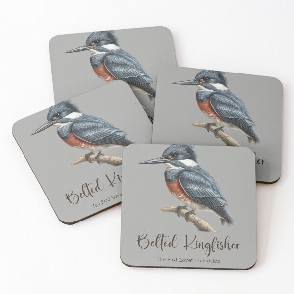 Item preview, Belted Kingfisher - The Bird Lover Collection designed and sold by GoodOldVintage.