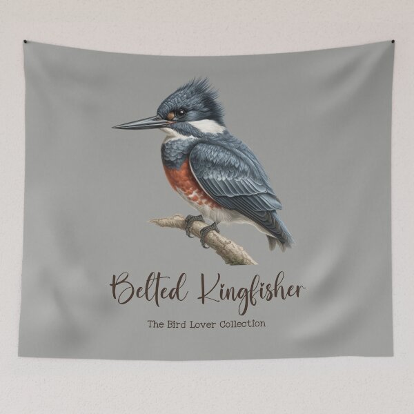 Item preview, Belted Kingfisher - The Bird Lover Collection designed and sold by GoodOldVintage.