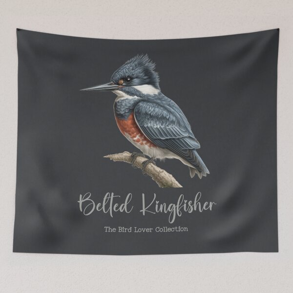 Item preview, Belted Kingfisher - The Bird Lover Collection designed and sold by GoodOldVintage.