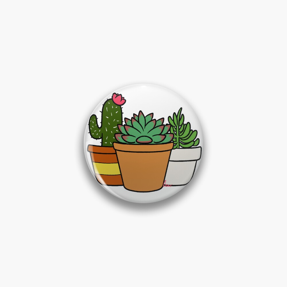 Potted Succulent Plant Stickers – Favor, Journal, and Envelope