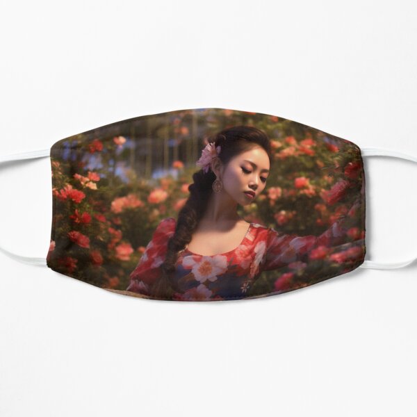 Beautiful Gheisa Flat Mask