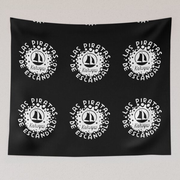 Item preview, Las Piratas de Escandalo, for girls sailing trip. designed and sold by badlydrawnbabe.