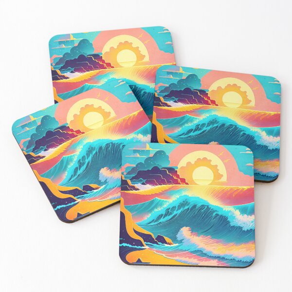 Item preview, Beach Scene designed and sold by ArtFactoryAI.