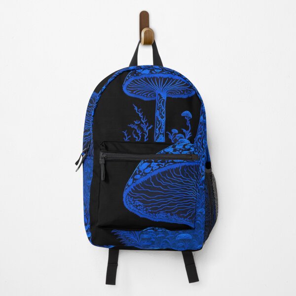 Item preview, UV reactive blue mushroom design designed and sold by ZenStickConcept.