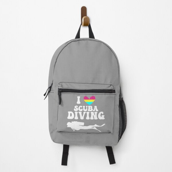 Item preview, I Heart Scuba: Pansexual Pride (White) designed and sold by Zia Frazier.