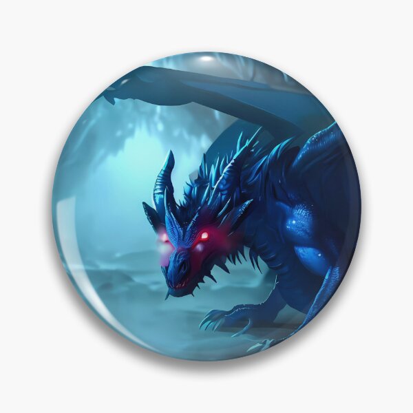 Item preview, blue dragon in a cave designed and sold by jmstechnical.