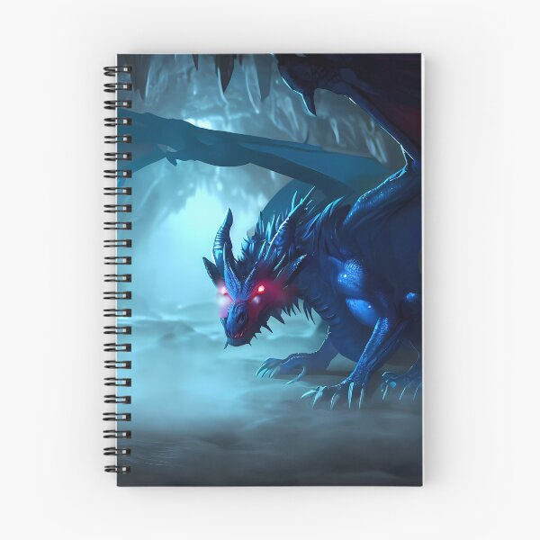 Item preview, blue dragon in a cave designed and sold by jmstechnical.