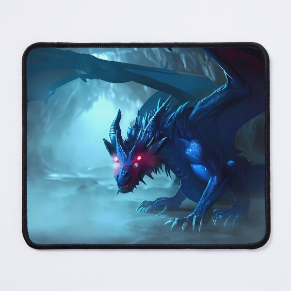 Item preview, blue dragon in a cave designed and sold by jmstechnical.