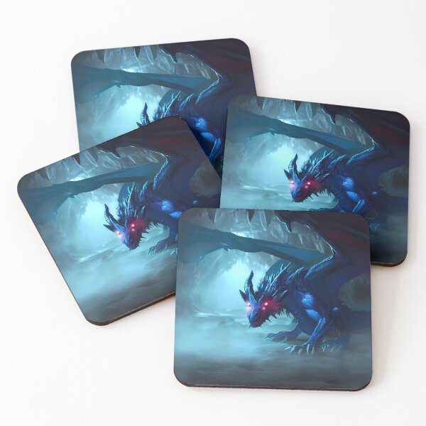 Item preview, blue dragon in a cave designed and sold by jmstechnical.