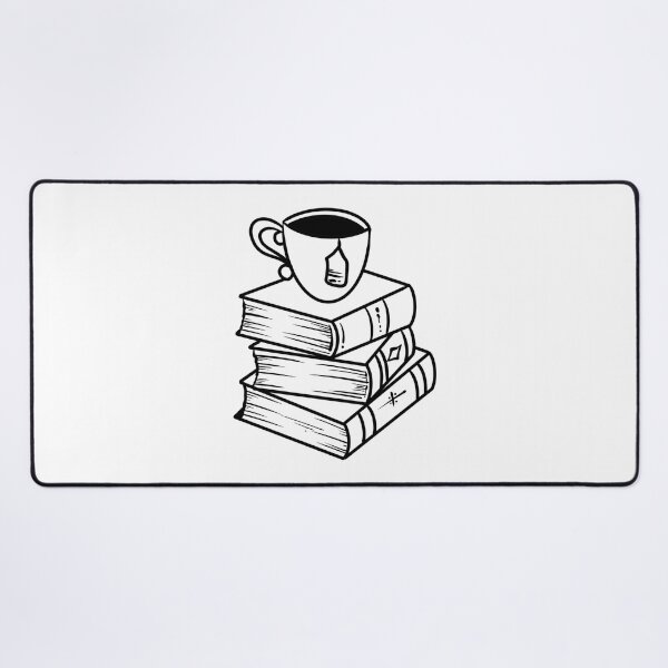 Item preview, Stack of Books and Tea designed and sold by CuteTattoo.