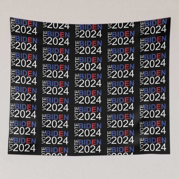 Item preview, Vote Biden 2024 white designed and sold by Politics-Corner.